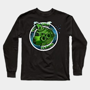 The Green Submarine Long Sleeve T-Shirt